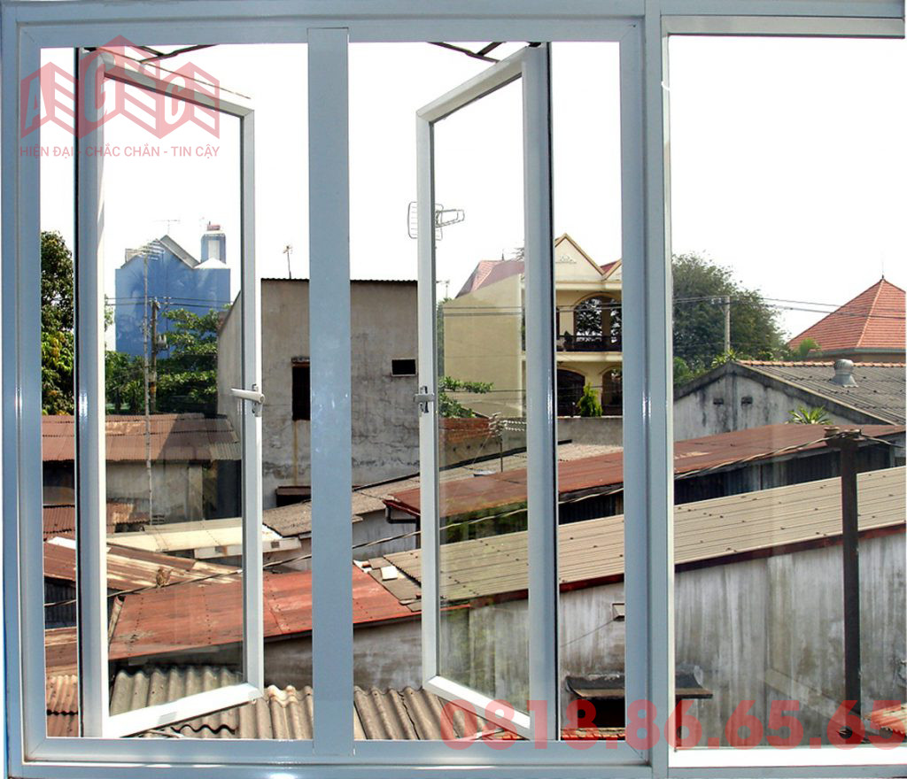 Cửa sổ mở quay, mở hất Việt Pháp AGC Việt Nam