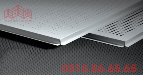 Trần nhôm bề mặt đục lỗ tiêu âm